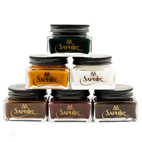 Saphir Beaute Du Cuir Crème surfine, 84 Colors, Shoe Cream Polish